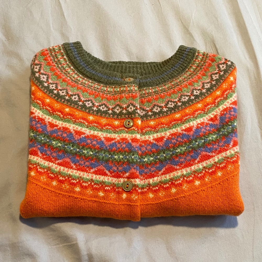 Eribe Short Alpine Cardigan. -EUC